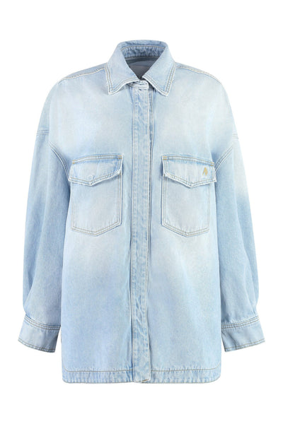 The Attico OUTLET Denim jacket im SALE ARCHIVIST