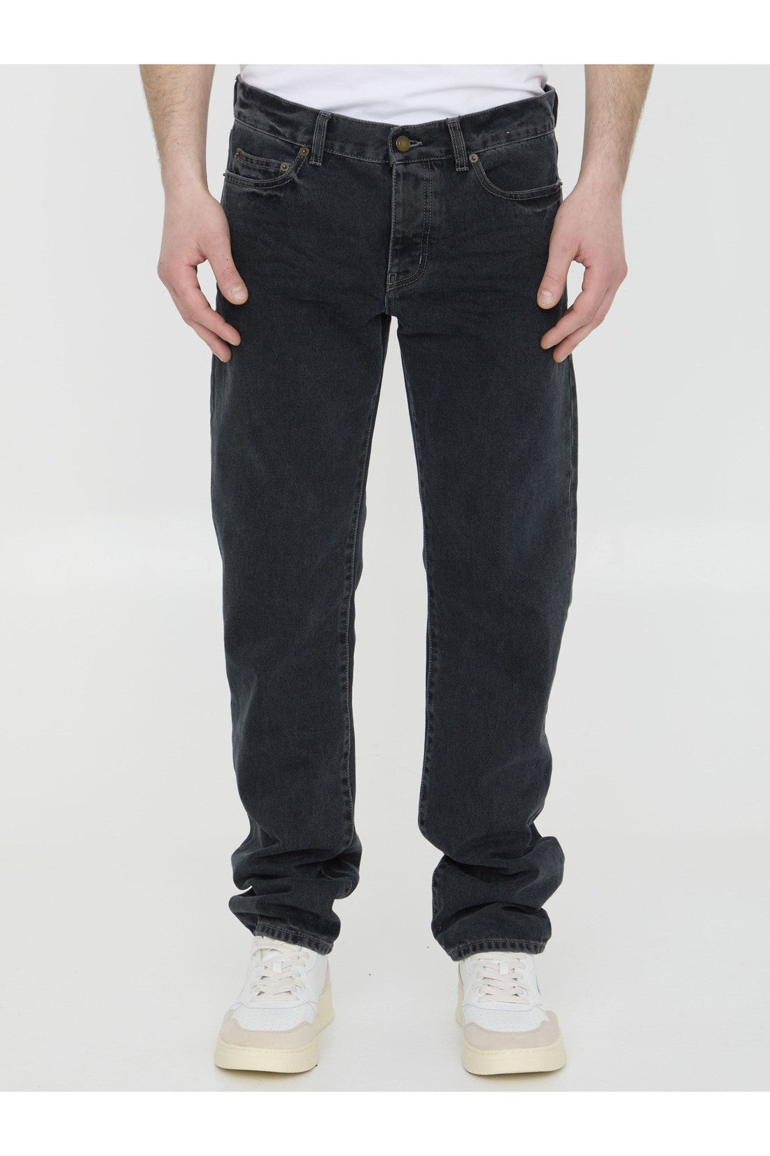 SAINT LAURENT-OUTLET-SALE-Denim jeans-ARCHIVIST