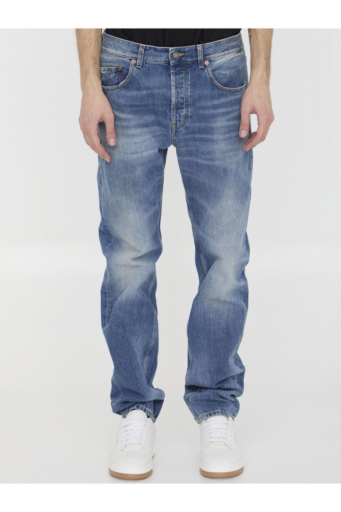 SAINT LAURENT-OUTLET-SALE-Denim jeans-ARCHIVIST