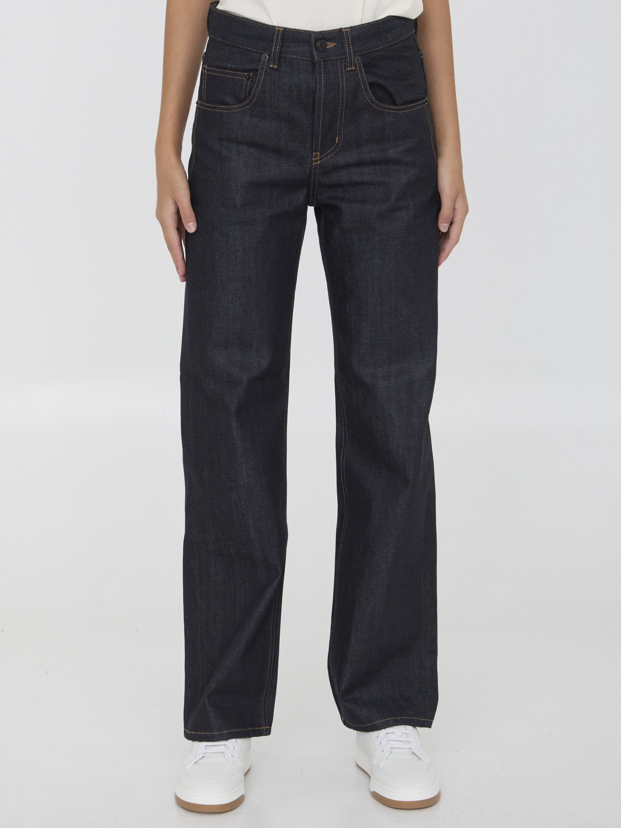 SAINT LAURENT-OUTLET-SALE-Denim jeans-ARCHIVIST