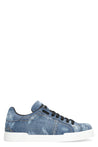 Dolce & Gabbana-OUTLET-SALE-Denim low-top sneakers-ARCHIVIST
