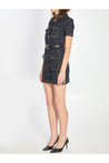 Self Portrait-OUTLET-SALE-Denim mini dress-ARCHIVIST