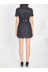 Self Portrait-OUTLET-SALE-Denim mini dress-ARCHIVIST