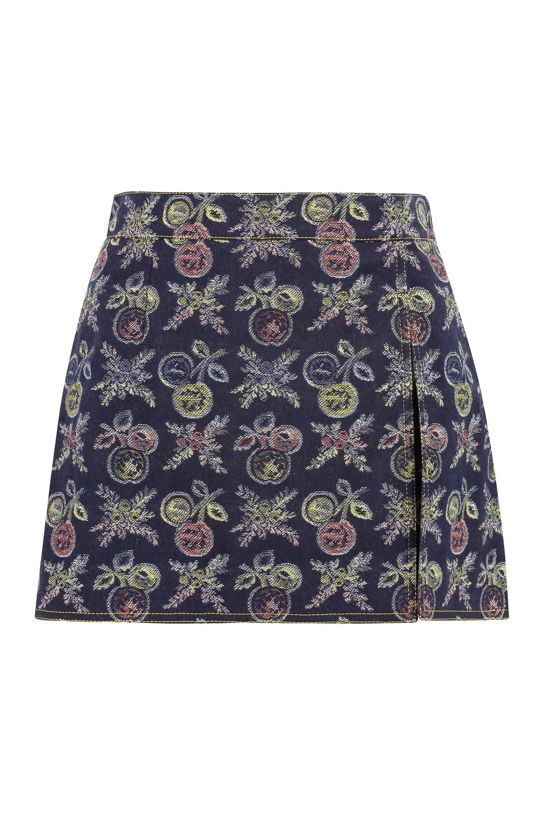 Etro-OUTLET-SALE-Denim mini skirt-ARCHIVIST