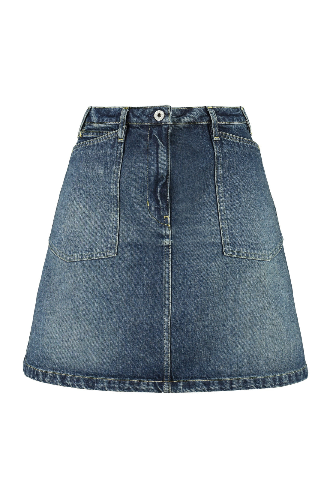 Kenzo-OUTLET-SALE-Denim mini skirt-ARCHIVIST