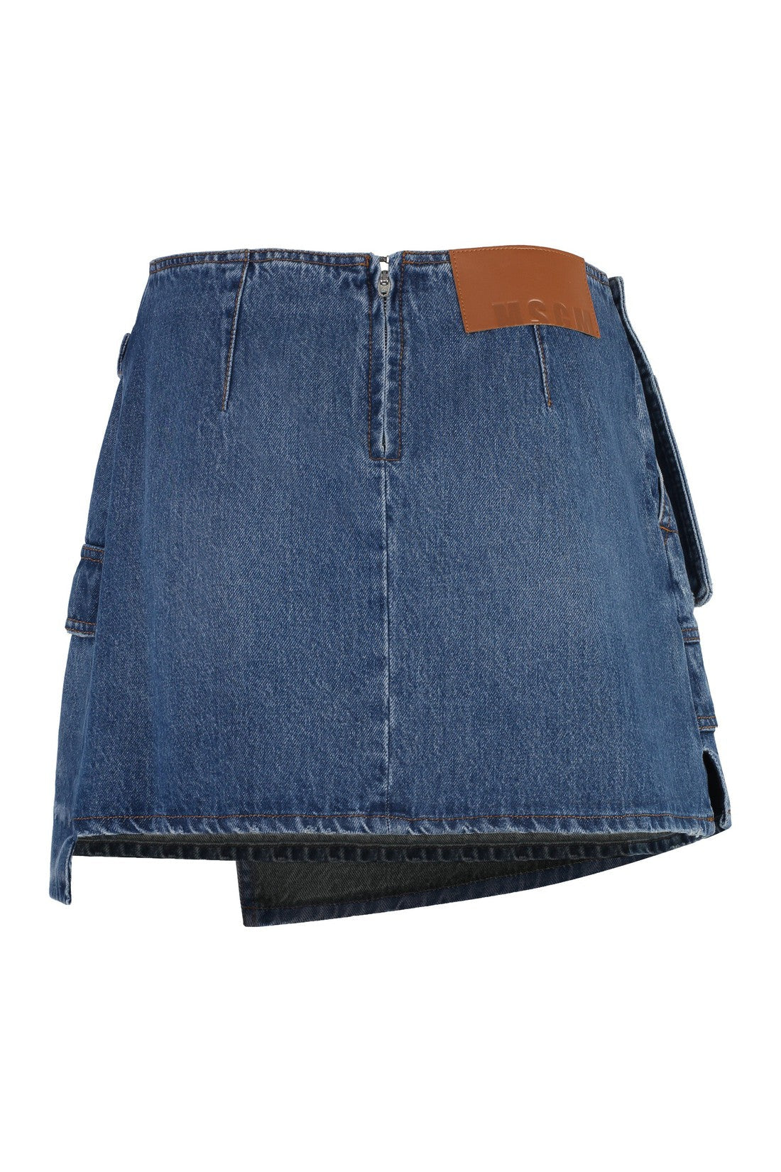 MSGM-OUTLET-SALE-Denim mini skirt-ARCHIVIST