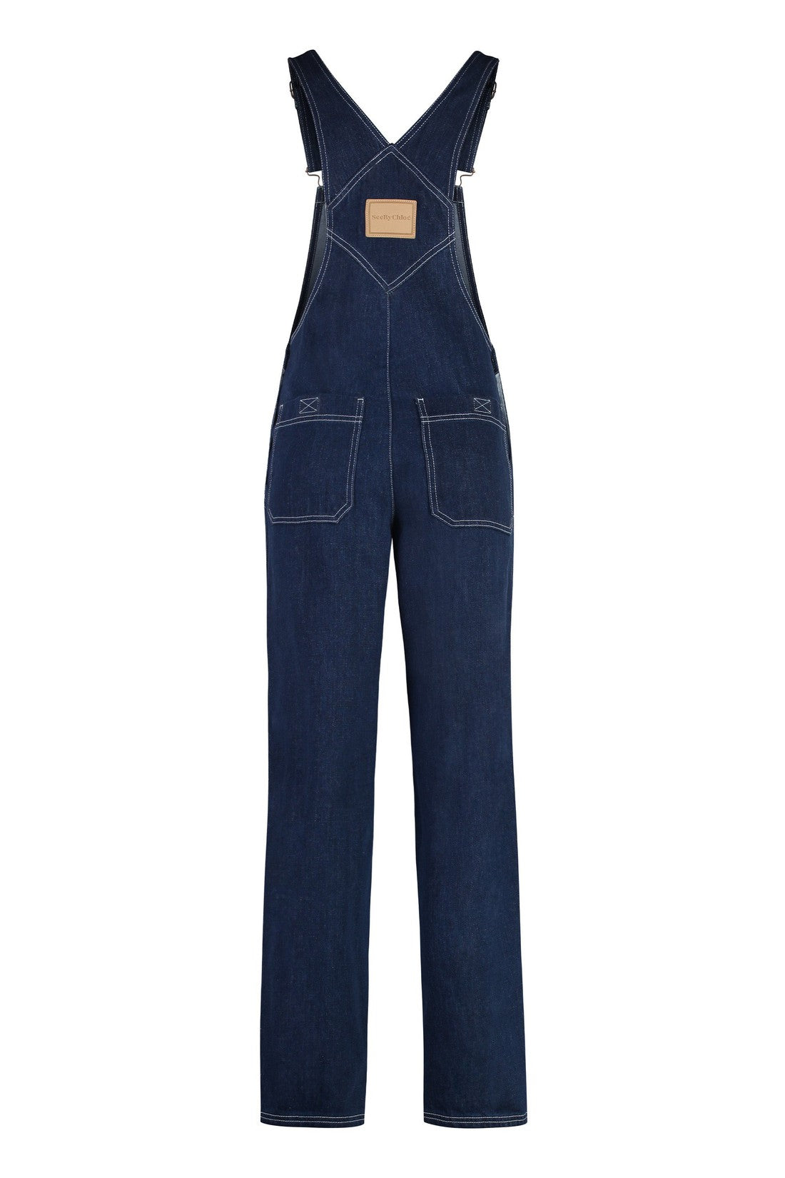 See By Chloé-OUTLET-SALE-Denim overall-ARCHIVIST