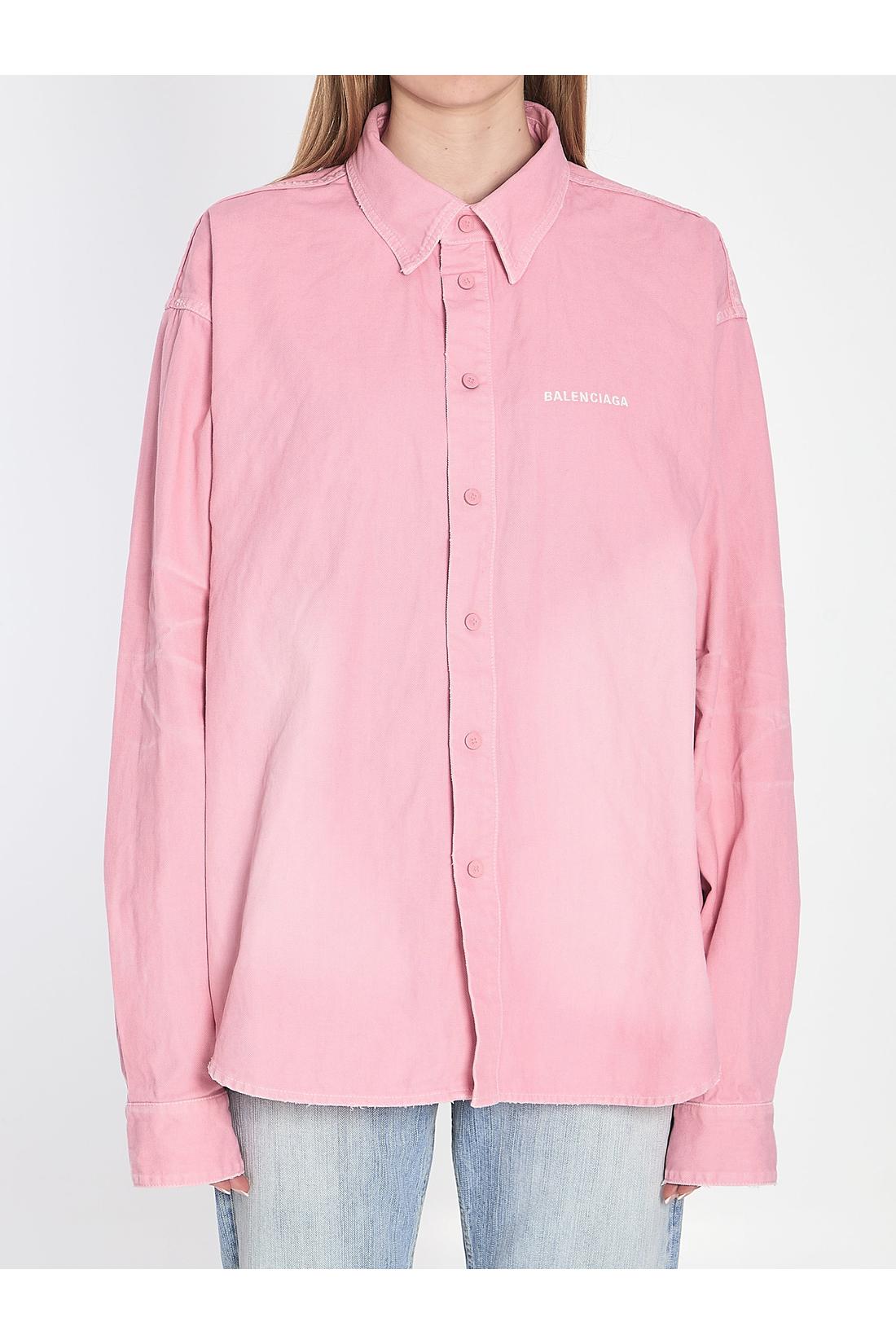 Balenciaga-OUTLET-SALE-Denim overshirt-ARCHIVIST