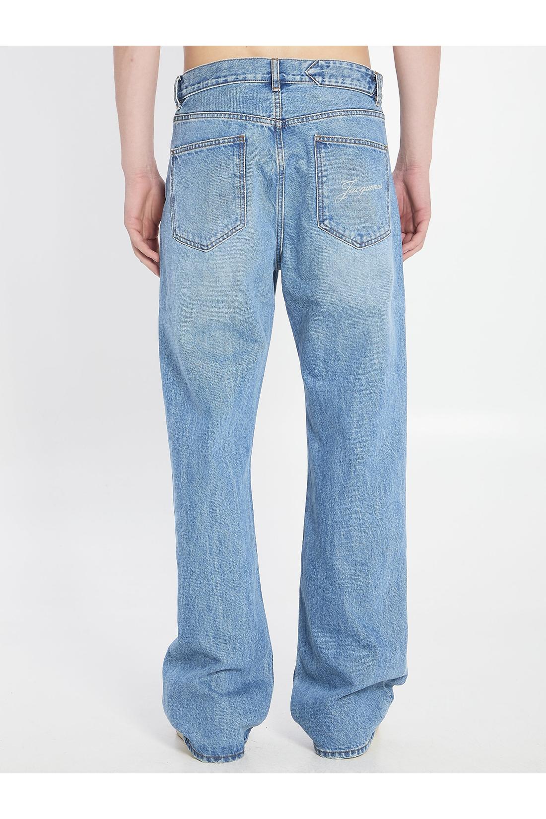 Jacquemus-OUTLET-SALE-Denim pants De-Nimes Droit-ARCHIVIST