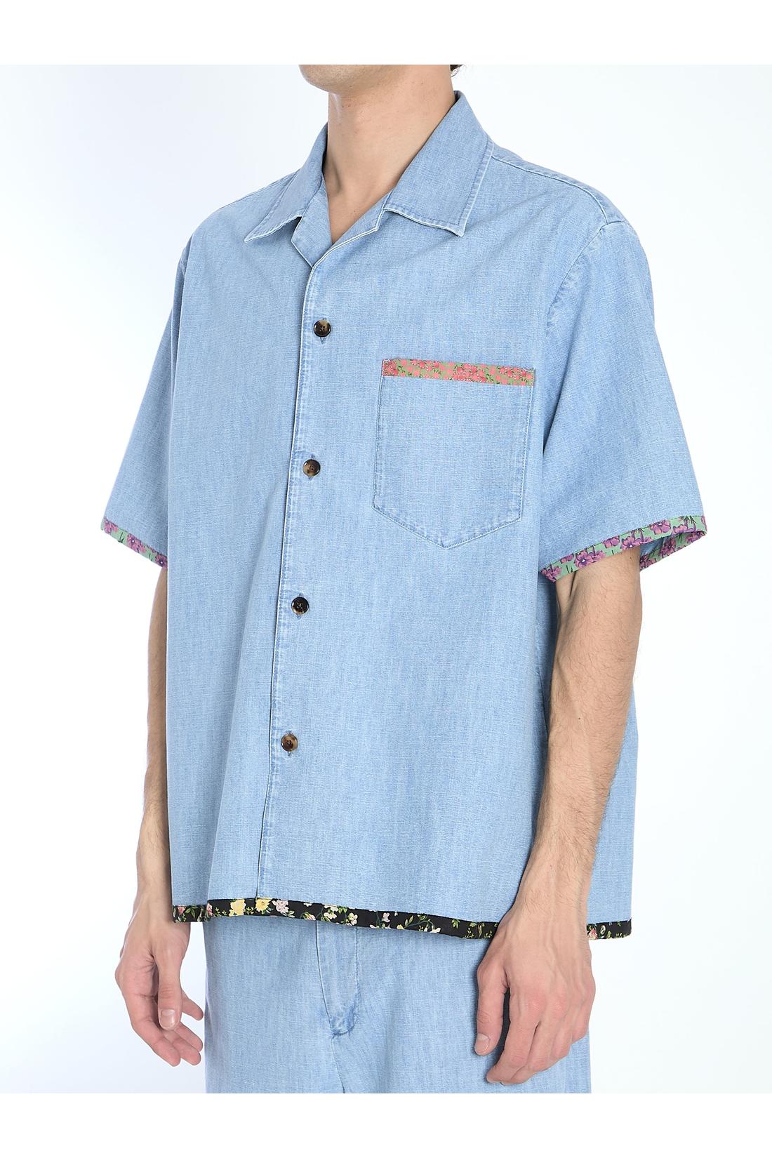 Valentino Garavani-OUTLET-SALE-Denim shirt-ARCHIVIST