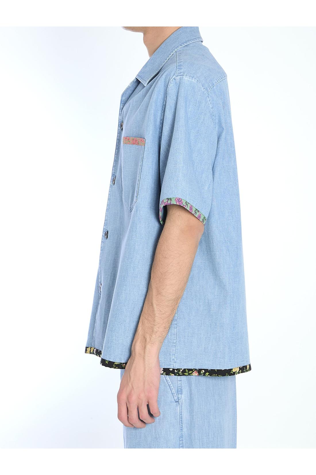 Valentino Garavani-OUTLET-SALE-Denim shirt-ARCHIVIST