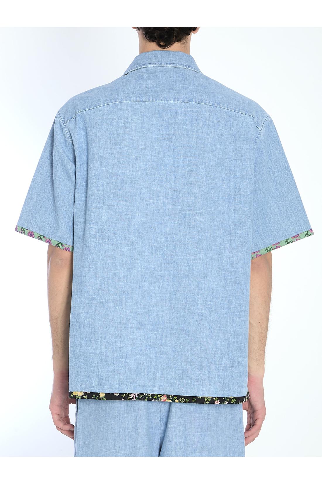 Valentino Garavani-OUTLET-SALE-Denim shirt-ARCHIVIST