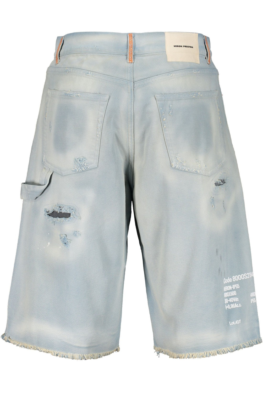 Heron Preston-OUTLET-SALE-Denim shorts-ARCHIVIST