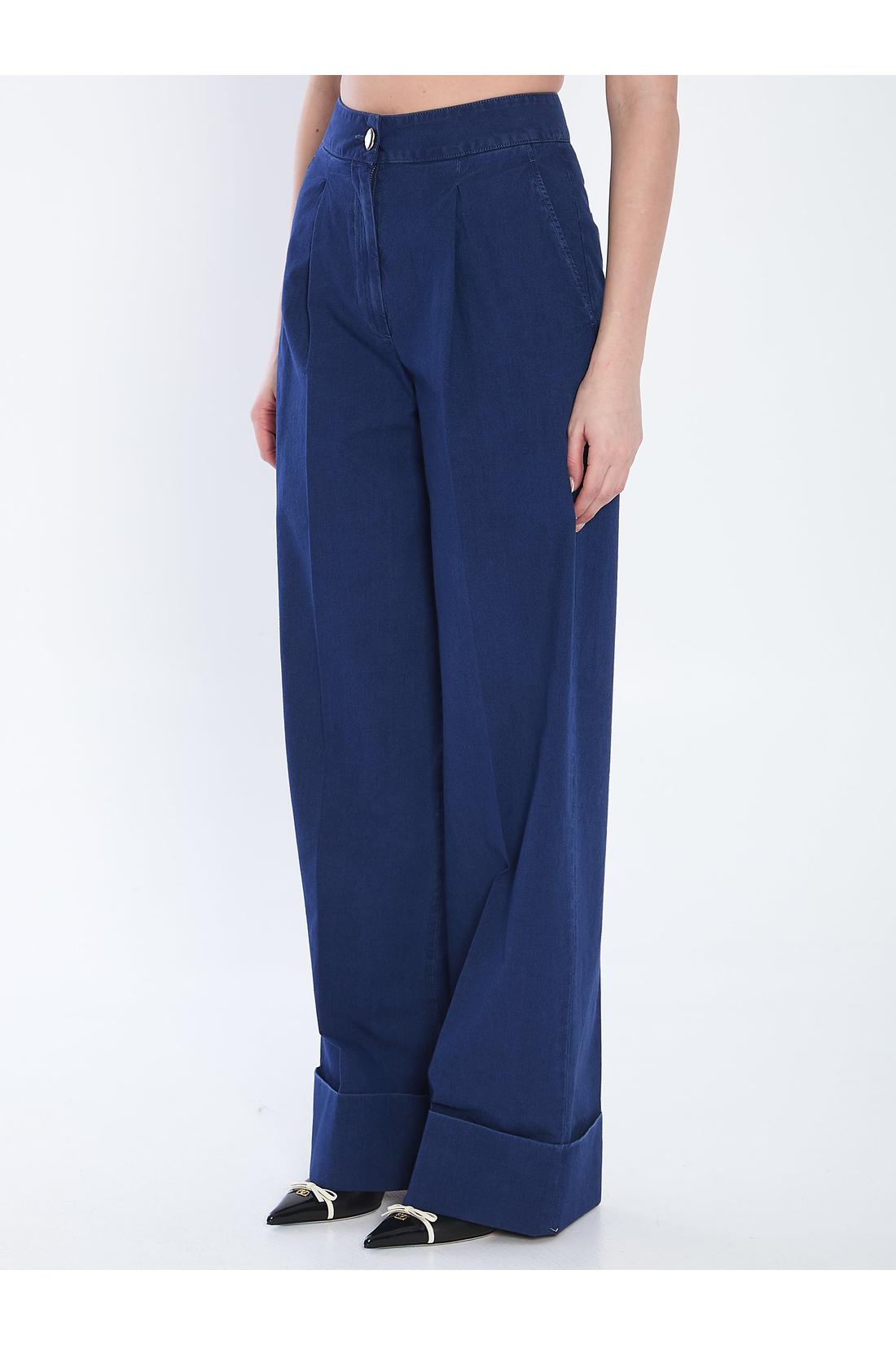 Valentino Garavani-OUTLET-SALE-Denim trousers-ARCHIVIST