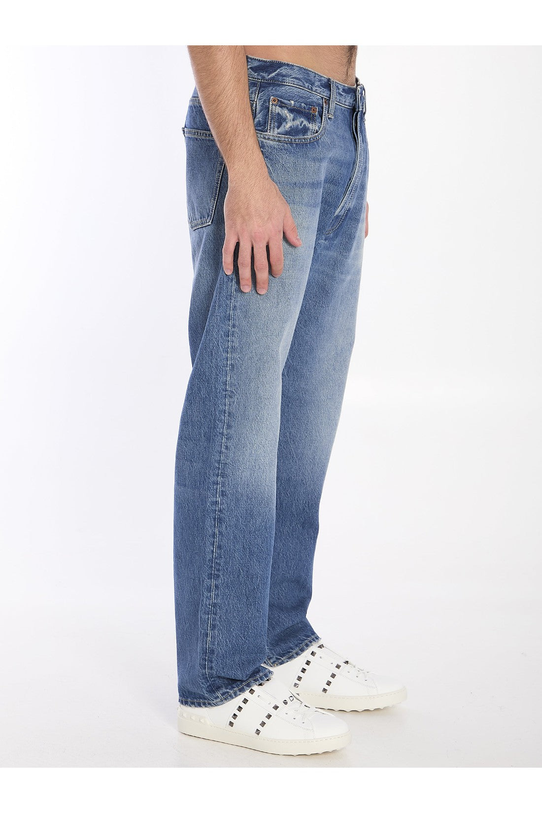 Valentino Garavani-OUTLET-SALE-Denim trousers-ARCHIVIST