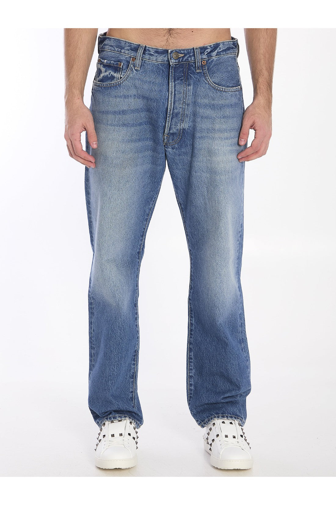 Valentino Garavani-OUTLET-SALE-Denim trousers-ARCHIVIST