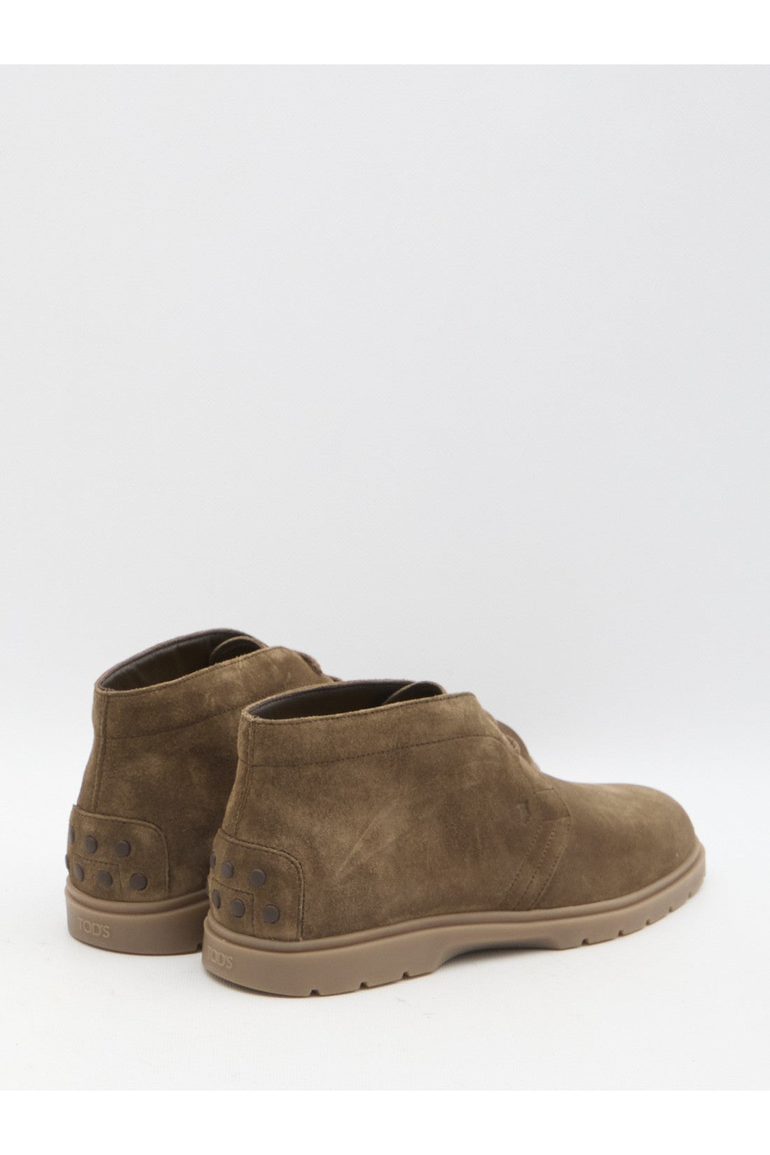 TOD'S-OUTLET-SALE-Desert boots in suede-ARCHIVIST