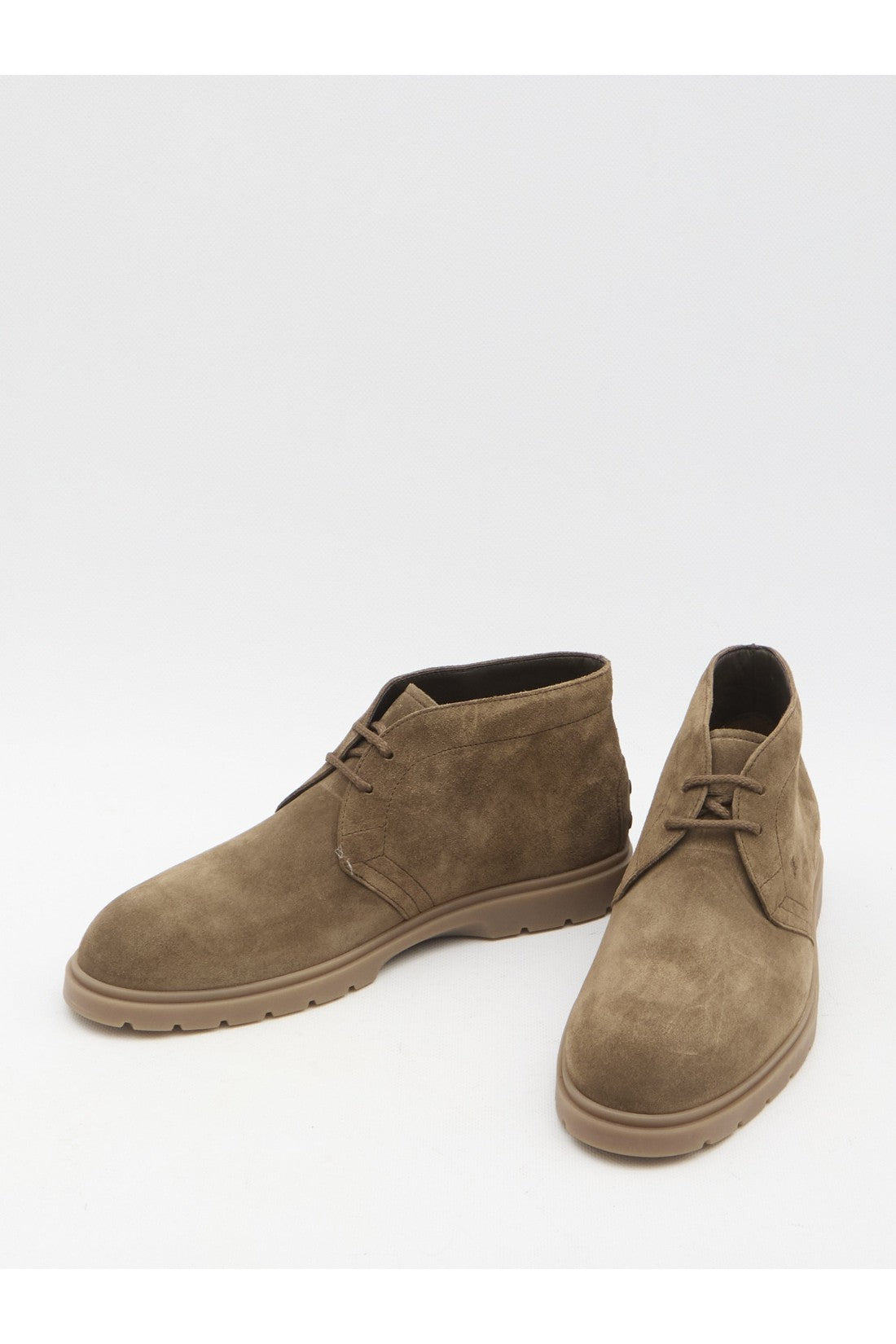 TOD'S-OUTLET-SALE-Desert boots in suede-ARCHIVIST