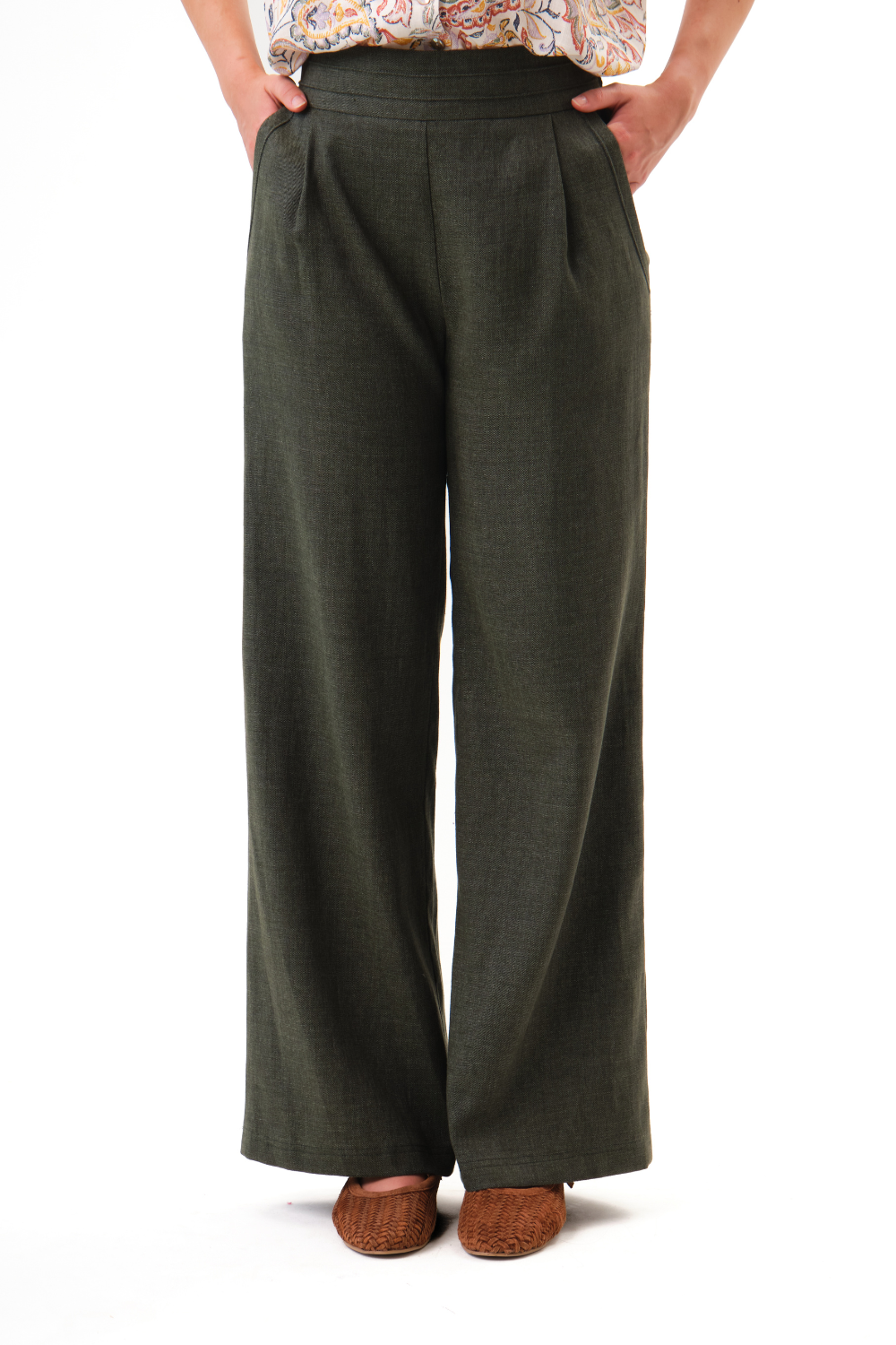 Damenhose Halika-Hosen-Felicitas-OUTLET-XS-tanne-ARCHIVIST-ARCHIVE-SALE