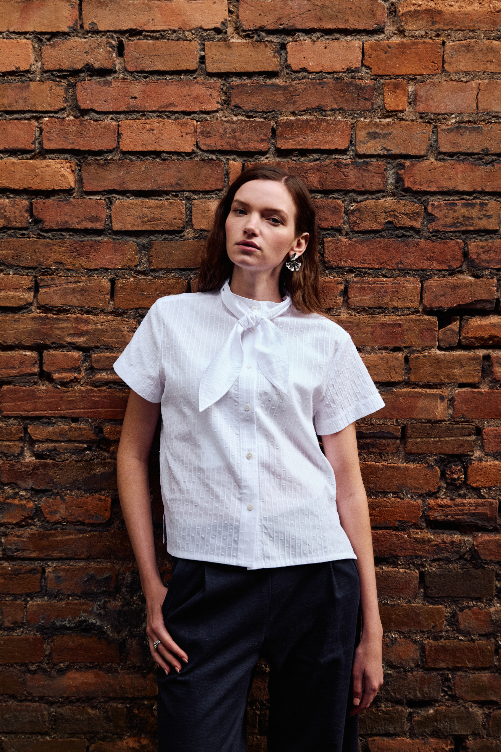 Damen Bluse Beline-Hemden & Blusen-Felicitas-OUTLET-XS-ecru-ARCHIVIST-ARCHIVE-SALE