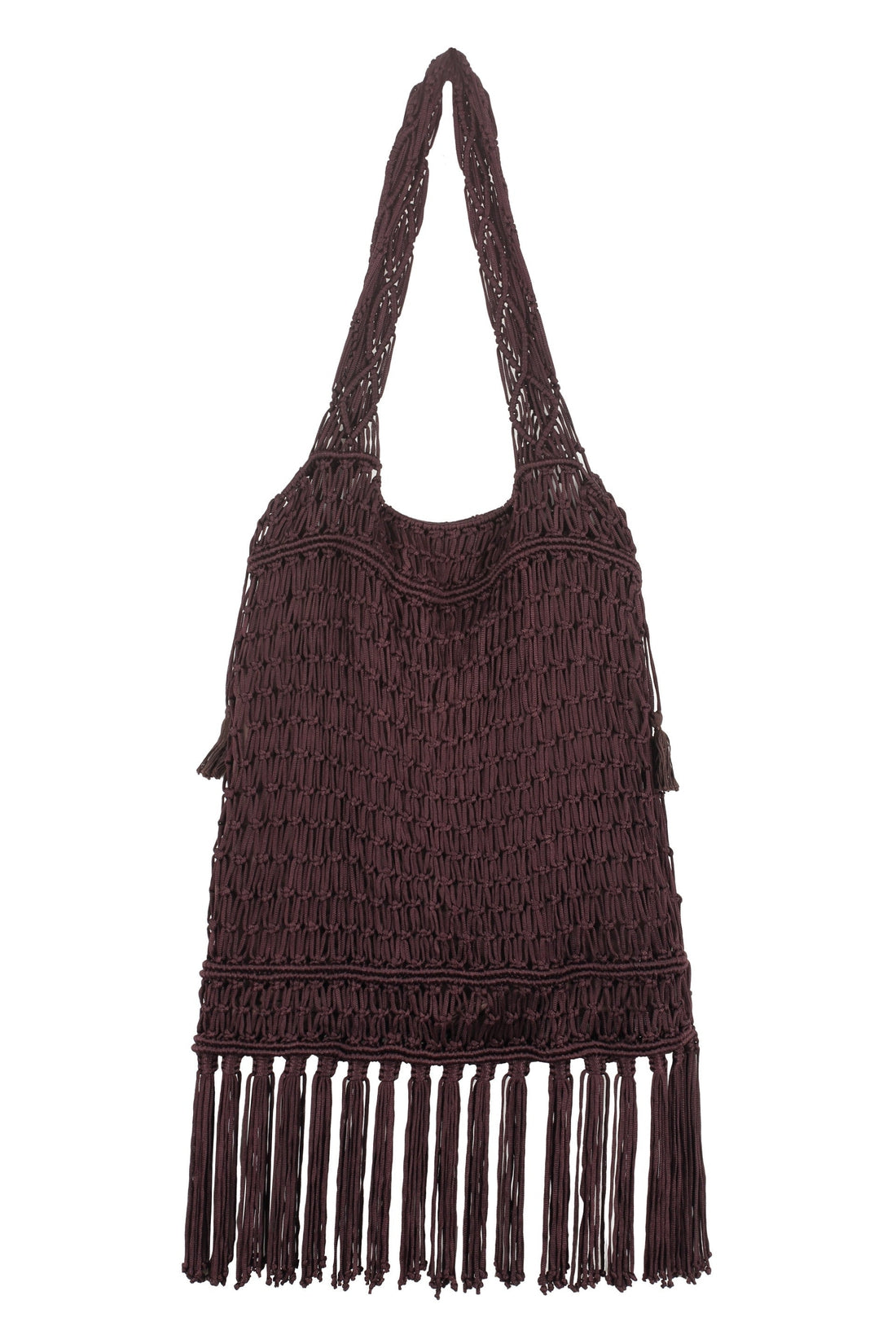 Parosh-OUTLET-SALE-Deva mesh-knit tote bag-ARCHIVIST