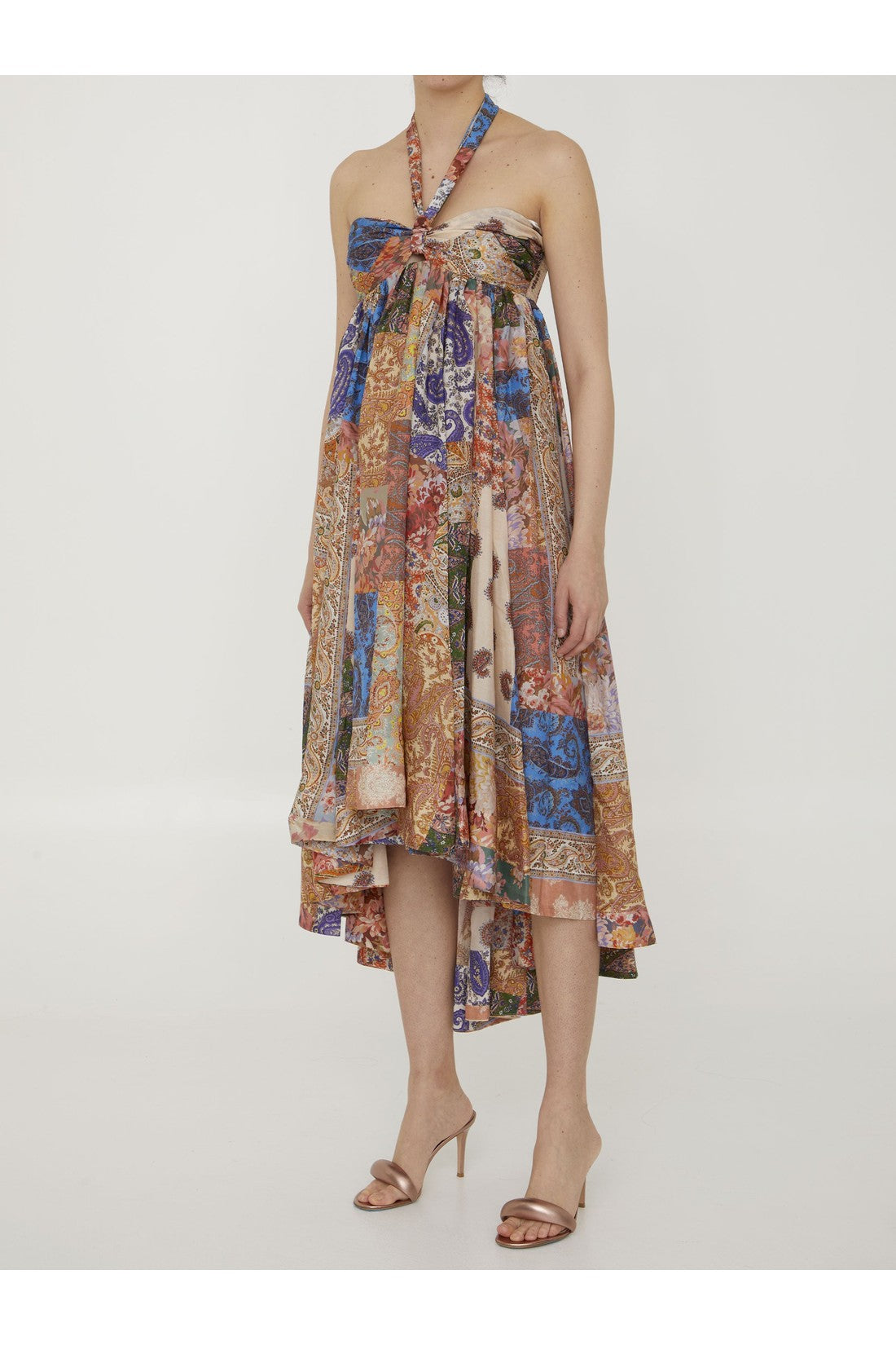 Zimmermann-OUTLET-SALE-Devi halter maxi dress-ARCHIVIST