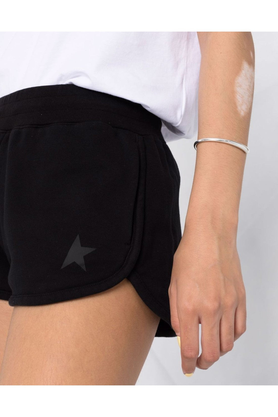 Golden Goose-OUTLET-SALE-Diana Star Logo Shorts-ARCHIVIST