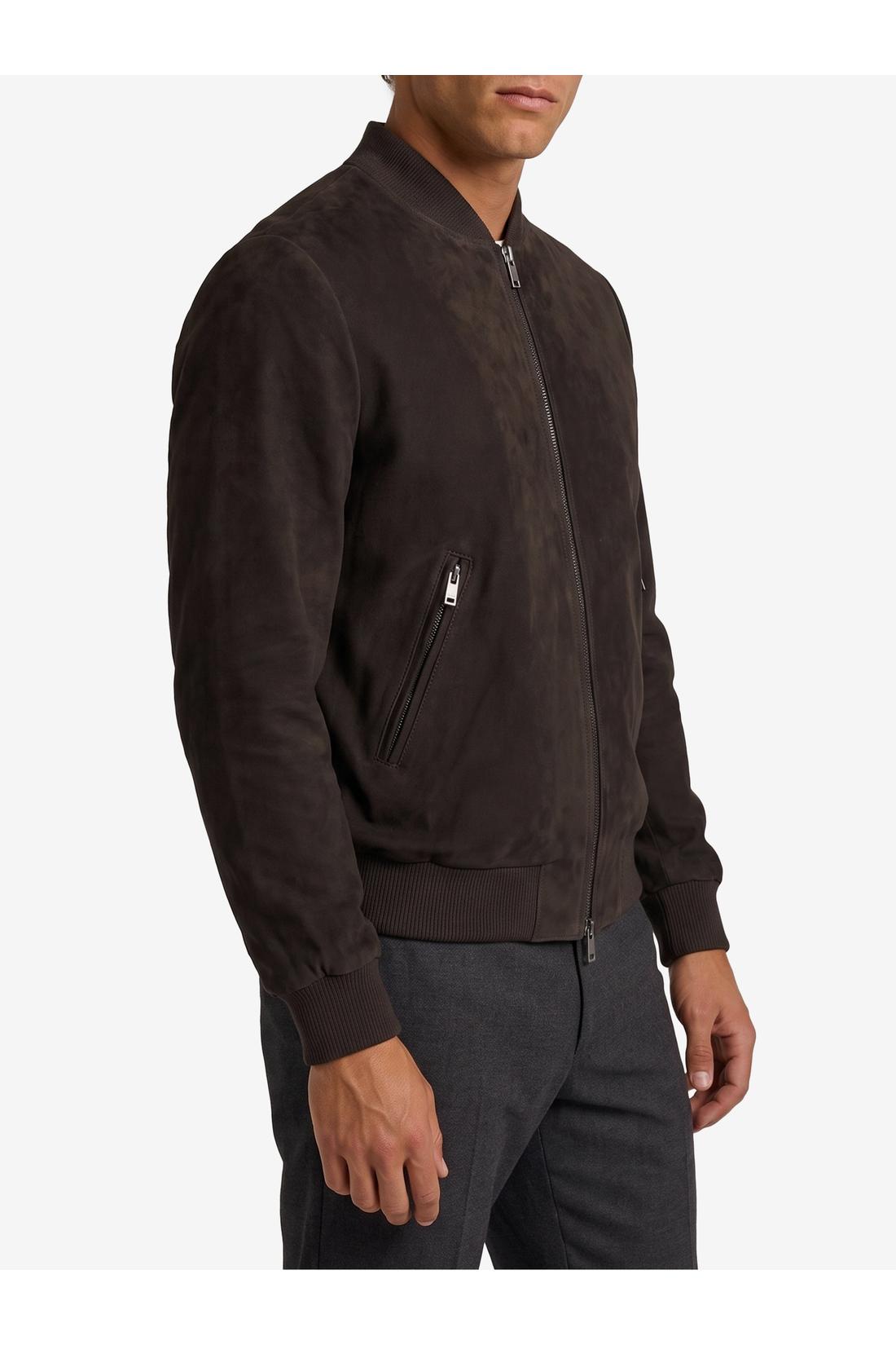 Arma-OUTLET-SALE-Didier suede bomber jacket-ARCHIVIST