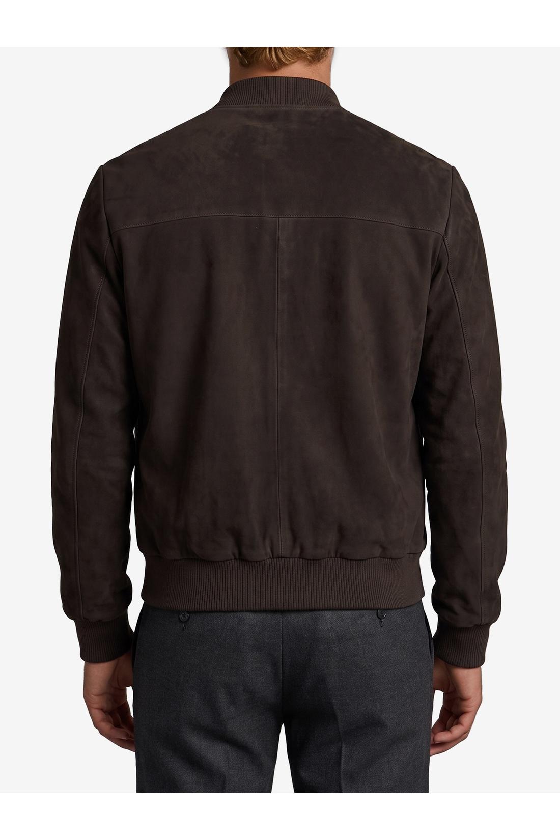 Arma-OUTLET-SALE-Didier suede bomber jacket-ARCHIVIST