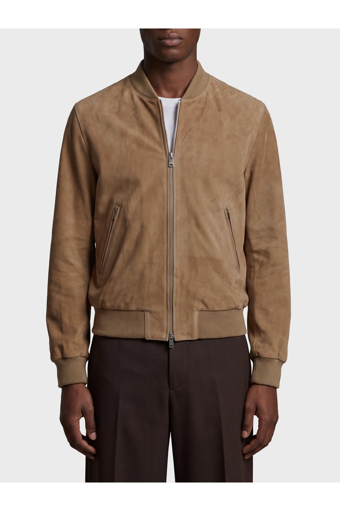 Arma-OUTLET-SALE-Didier suede bomber jacket-ARCHIVIST
