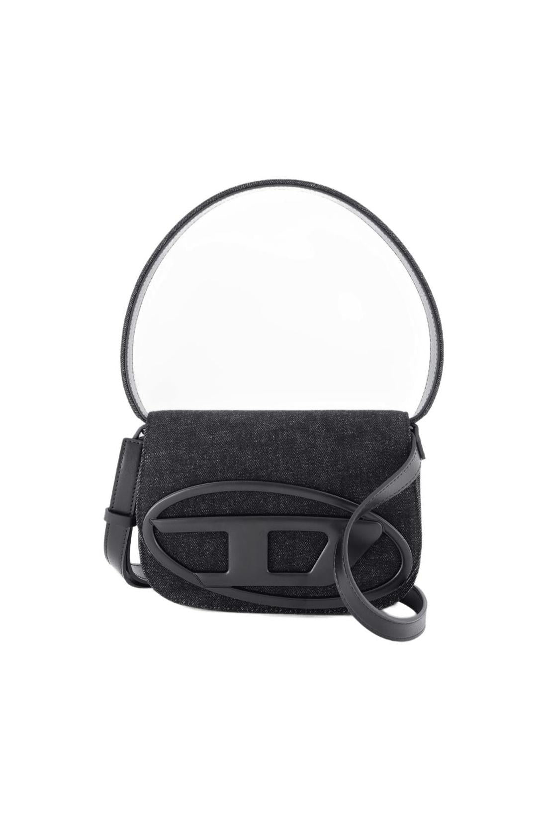 1DR Schultertasche - DIESEL - Baumwolle - Schwarz-Taschen-Diesel-One size-black-ARCHIVIST