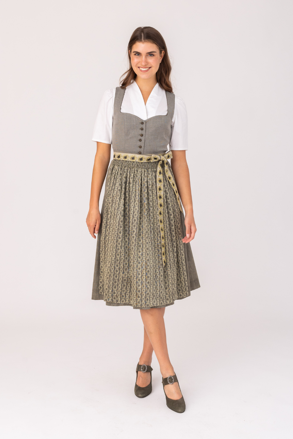 Damen Dirndl Dillie-Dirndl-Felicitas-OUTLET-32-stachelbeere/gold-ARCHIVIST-ARCHIVE-SALE