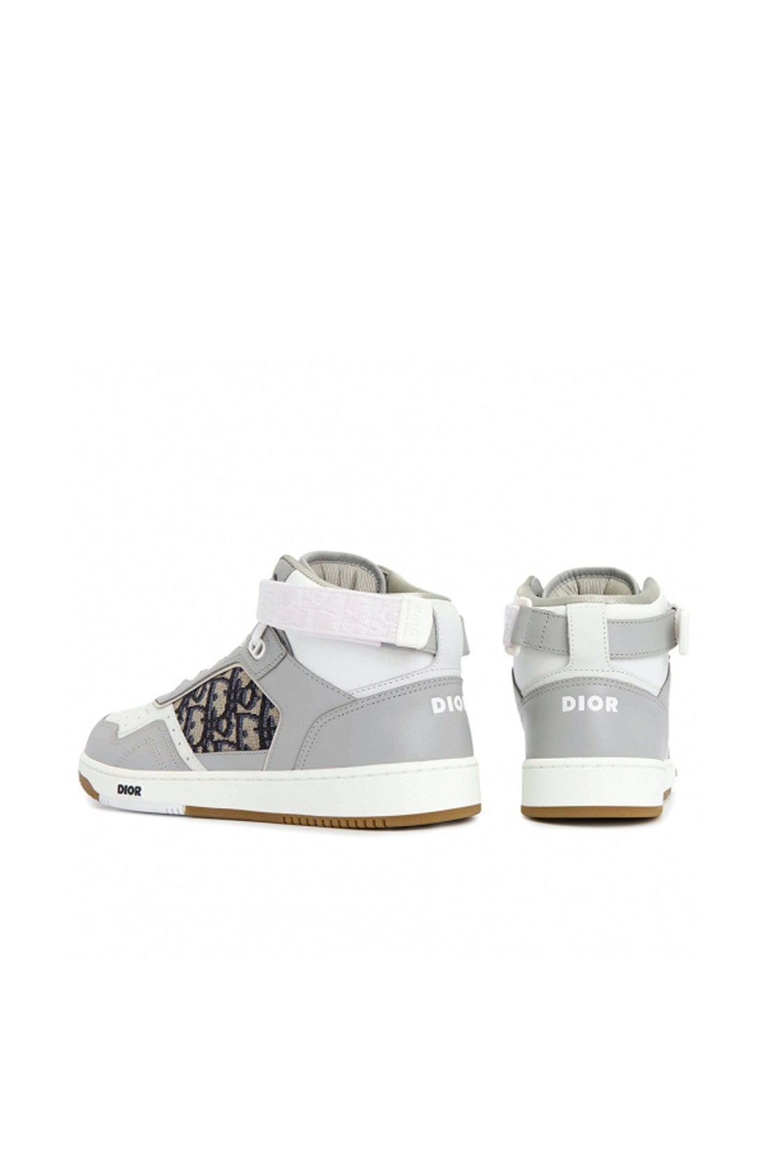 DIOR-OUTLET-SALE-Dior High-Top Oblique Sneakers-ARCHIVIST