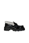 DIOR-OUTLET-SALE-Dior Leather Logo Loafers-ARCHIVIST