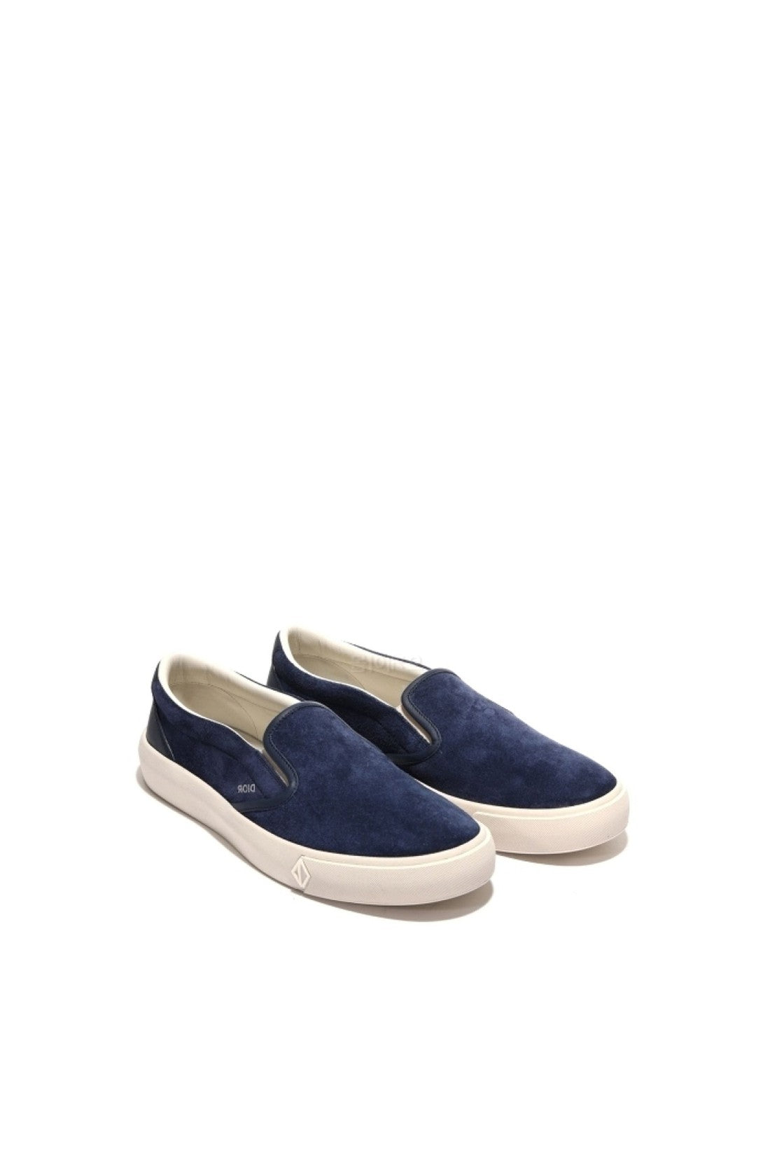 DIOR-OUTLET-SALE-Dior Leather Slip-On Sneakers-ARCHIVIST