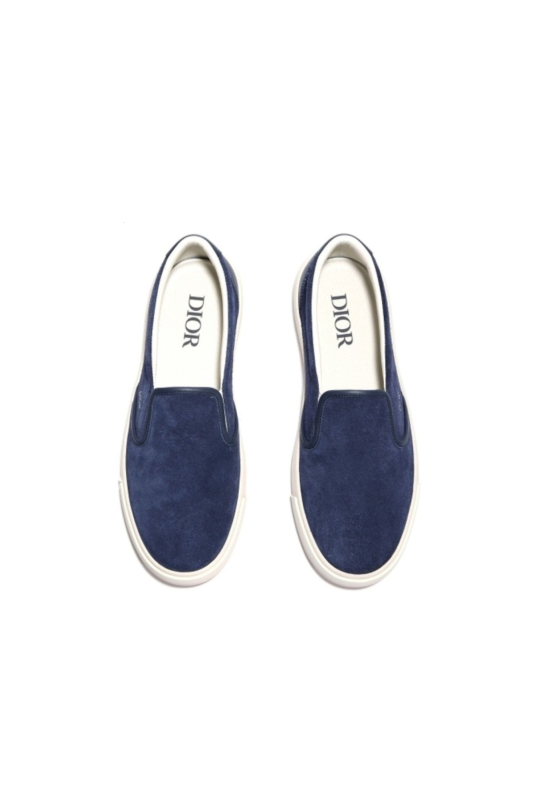 DIOR-OUTLET-SALE-Dior Leather Slip-On Sneakers-ARCHIVIST