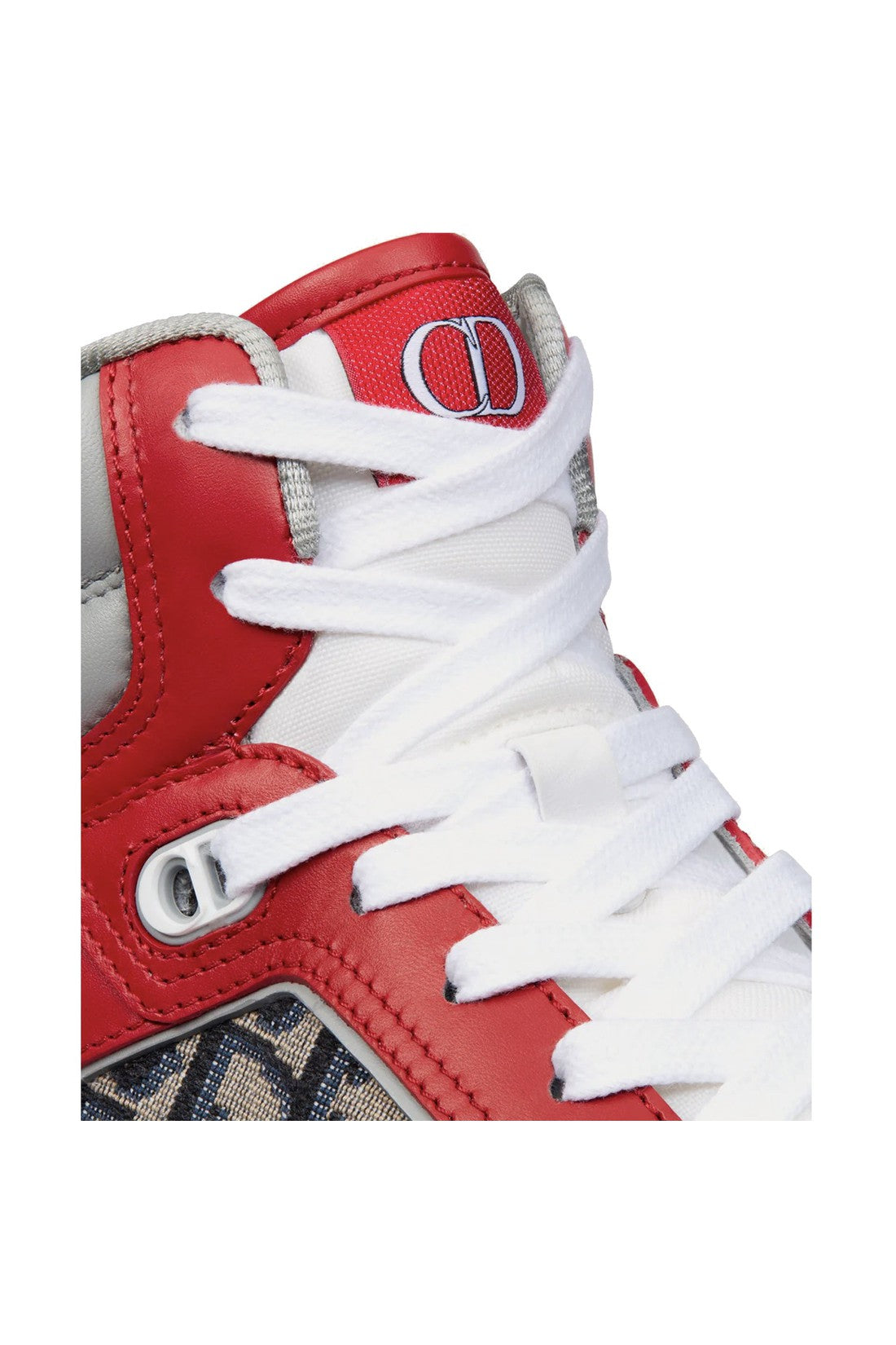 DIOR-OUTLET-SALE-Dior Oblique High-Top Sneakers-ARCHIVIST