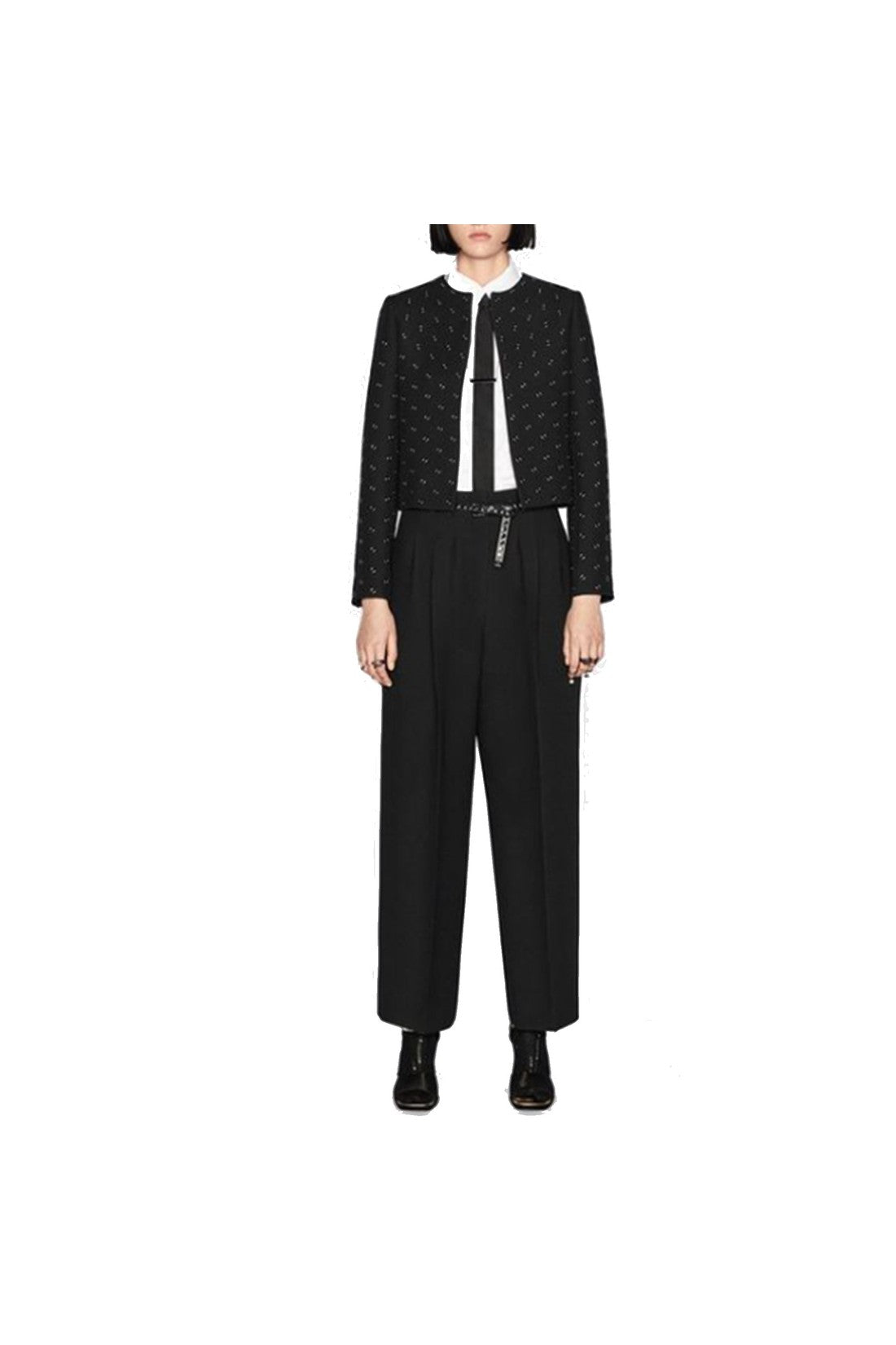 DIOR-OUTLET-SALE-Dior Wool And Silk Pants-ARCHIVIST