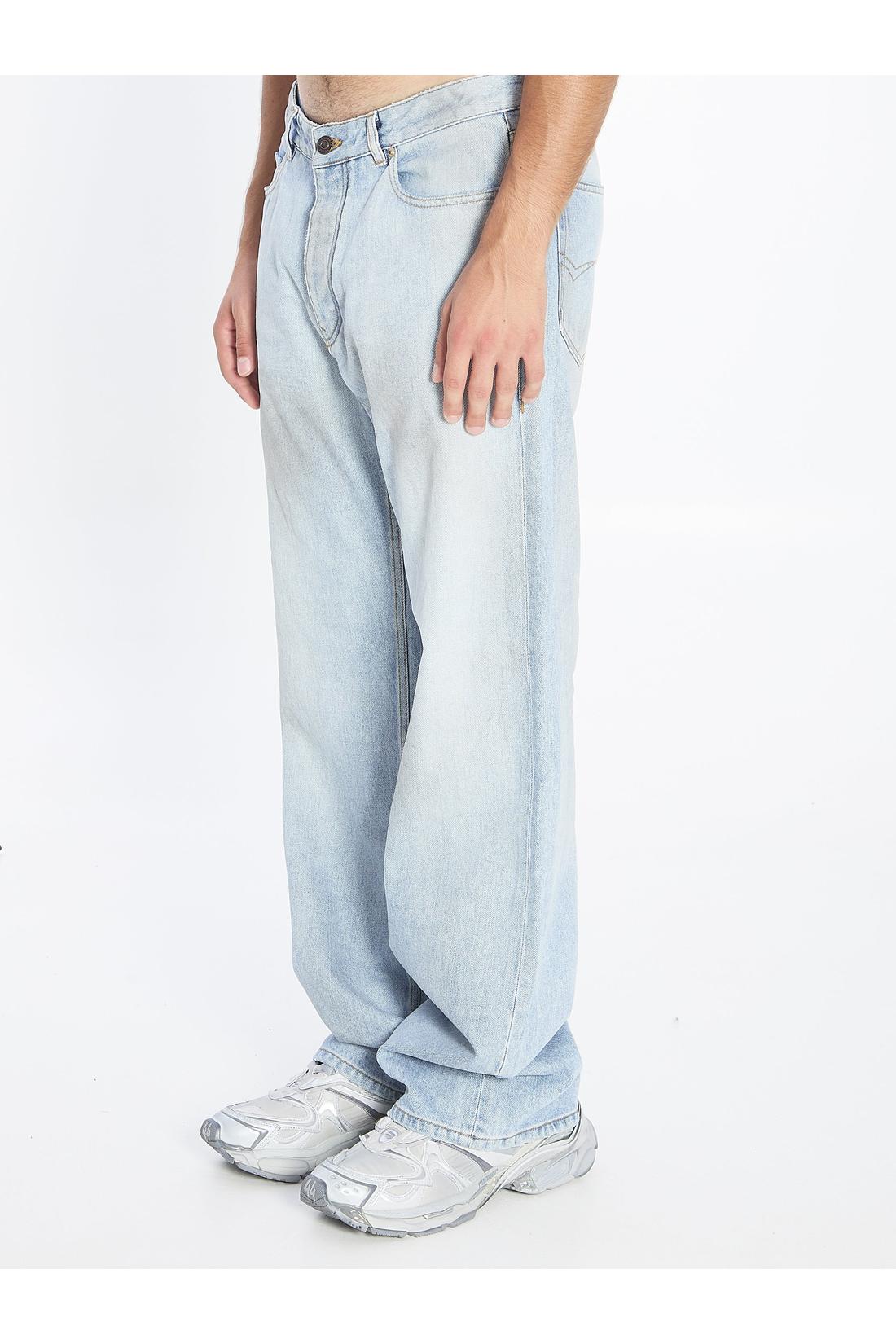 Balenciaga-OUTLET-SALE-Distressed relaxed jeans-ARCHIVIST