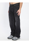 Balenciaga-OUTLET-SALE-Distressed relaxed jeans-ARCHIVIST