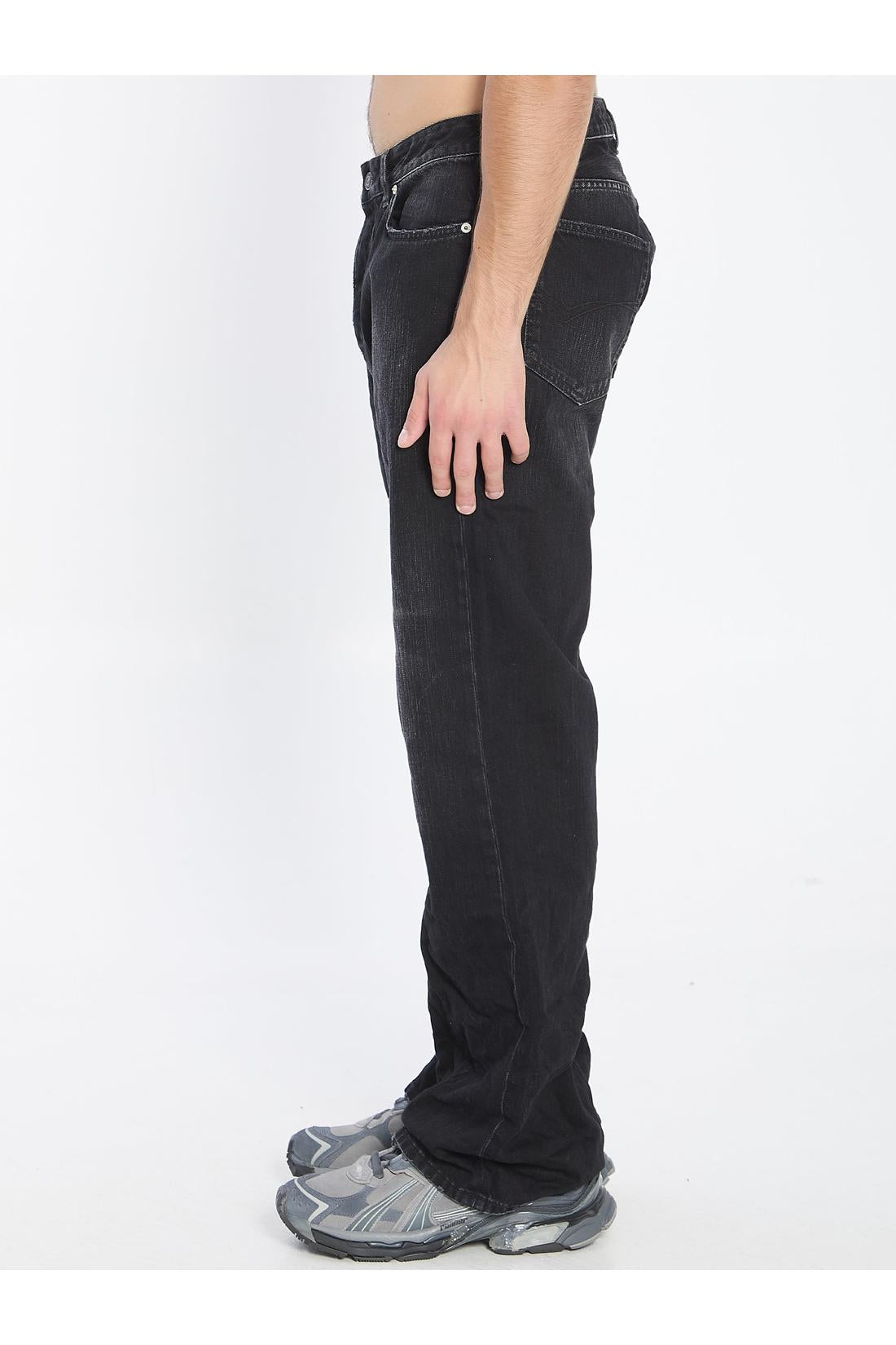Balenciaga-OUTLET-SALE-Distressed relaxed jeans-ARCHIVIST