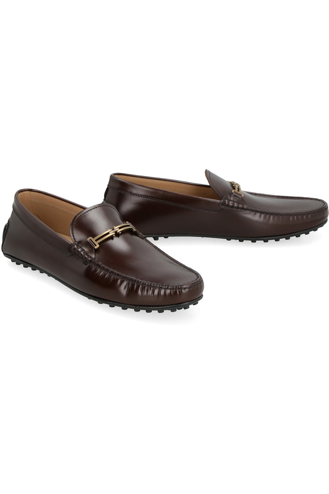 Tod's-OUTLET-SALE-Doap City leather loafers-ARCHIVIST