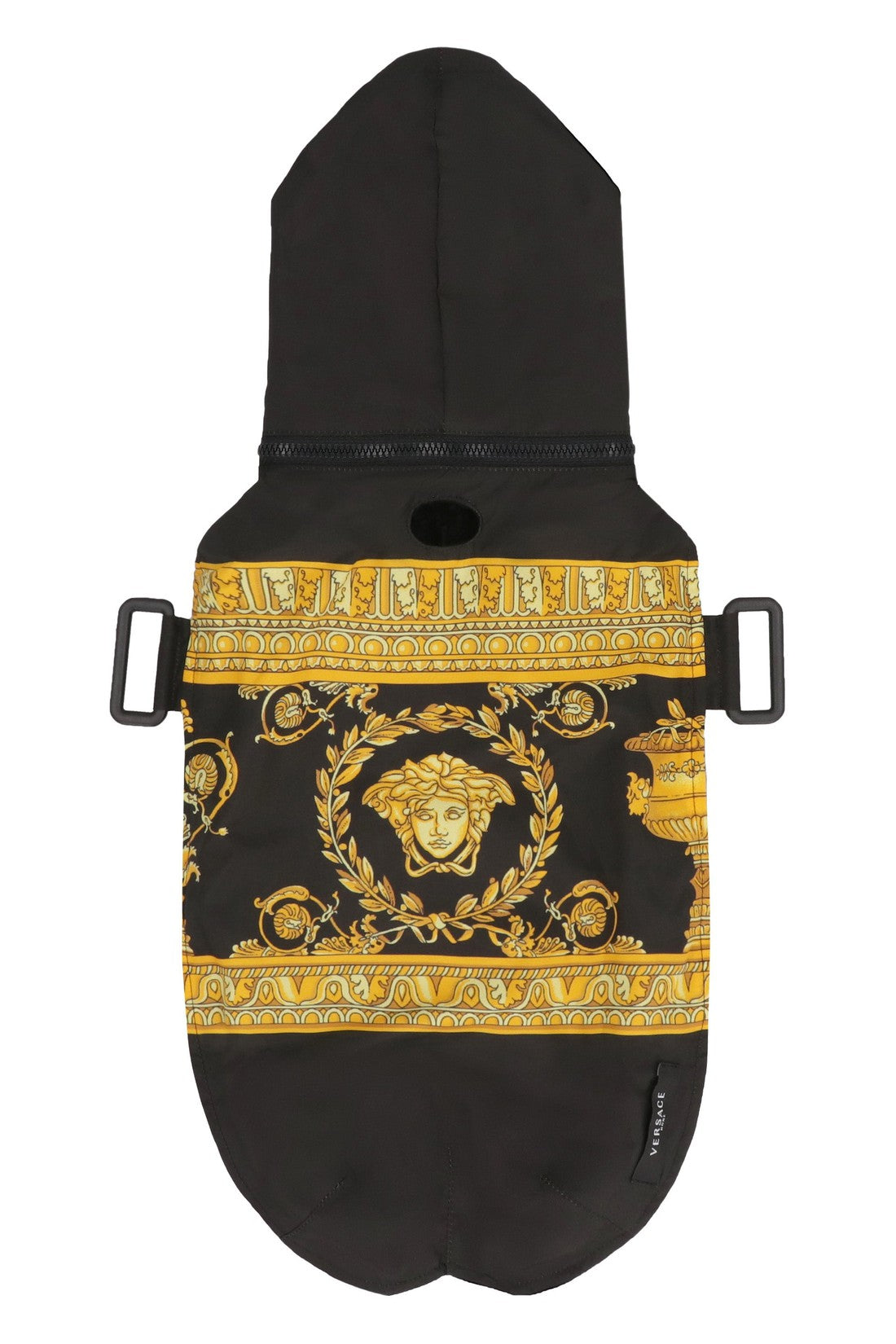 Versace-OUTLET-SALE-Dog hooded raincoat-ARCHIVIST