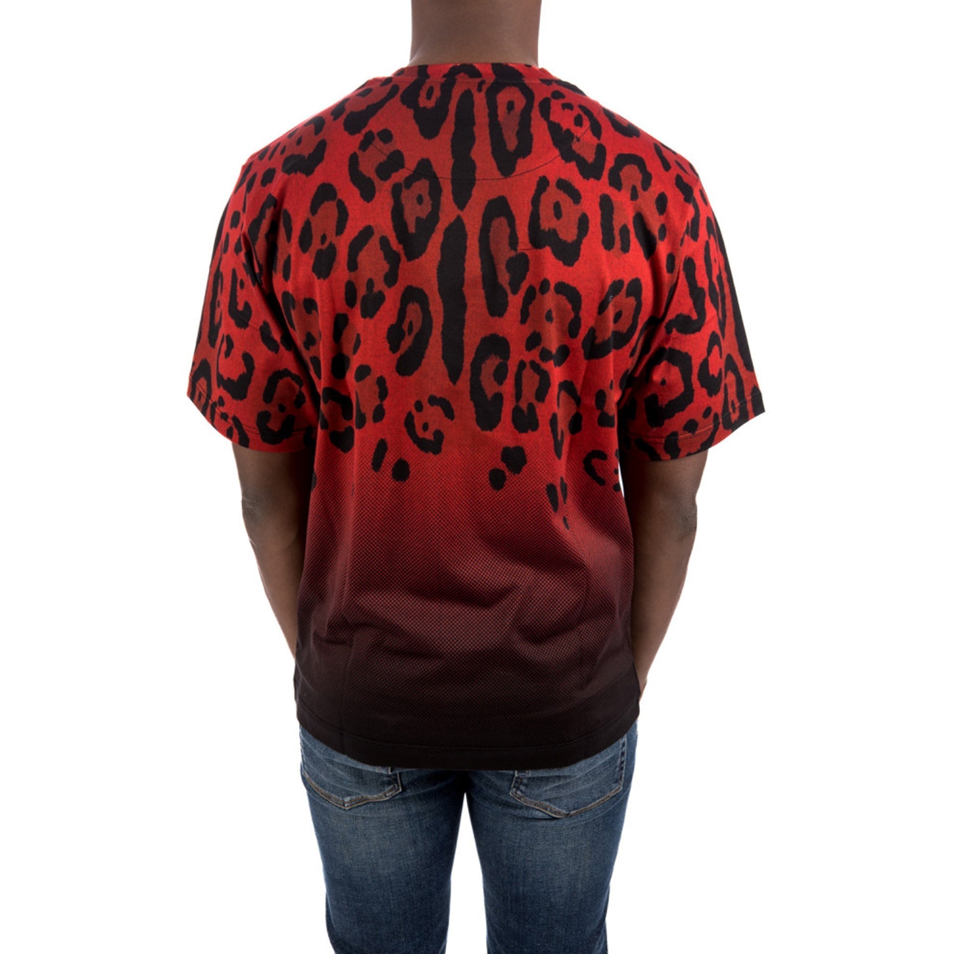 DOLCE & GABBANA-OUTLET-SALE-Dolce & Gabbana Animalier T-shirt-ARCHIVIST