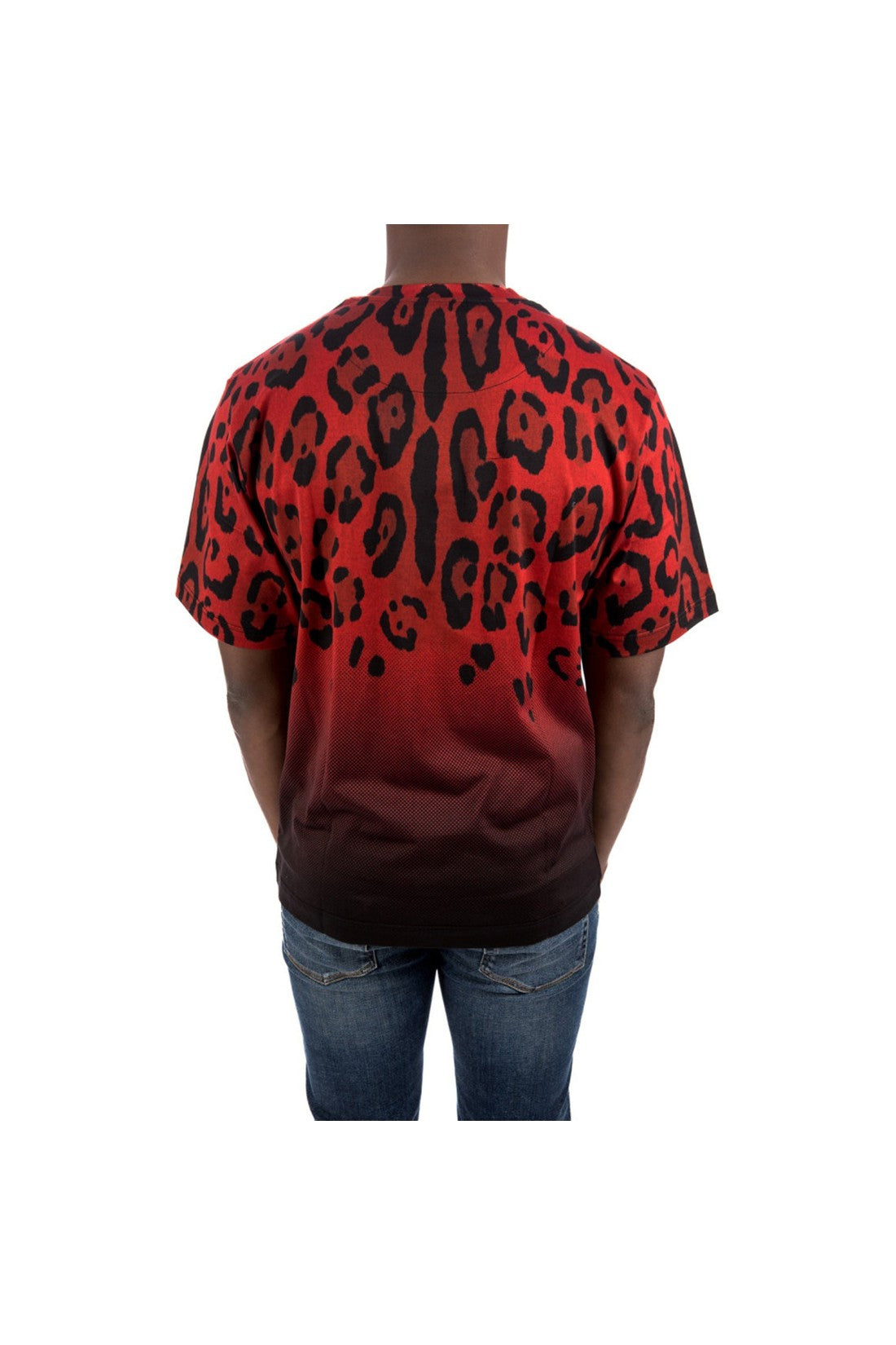 DOLCE & GABBANA-OUTLET-SALE-Dolce & Gabbana Animalier T-shirt-ARCHIVIST