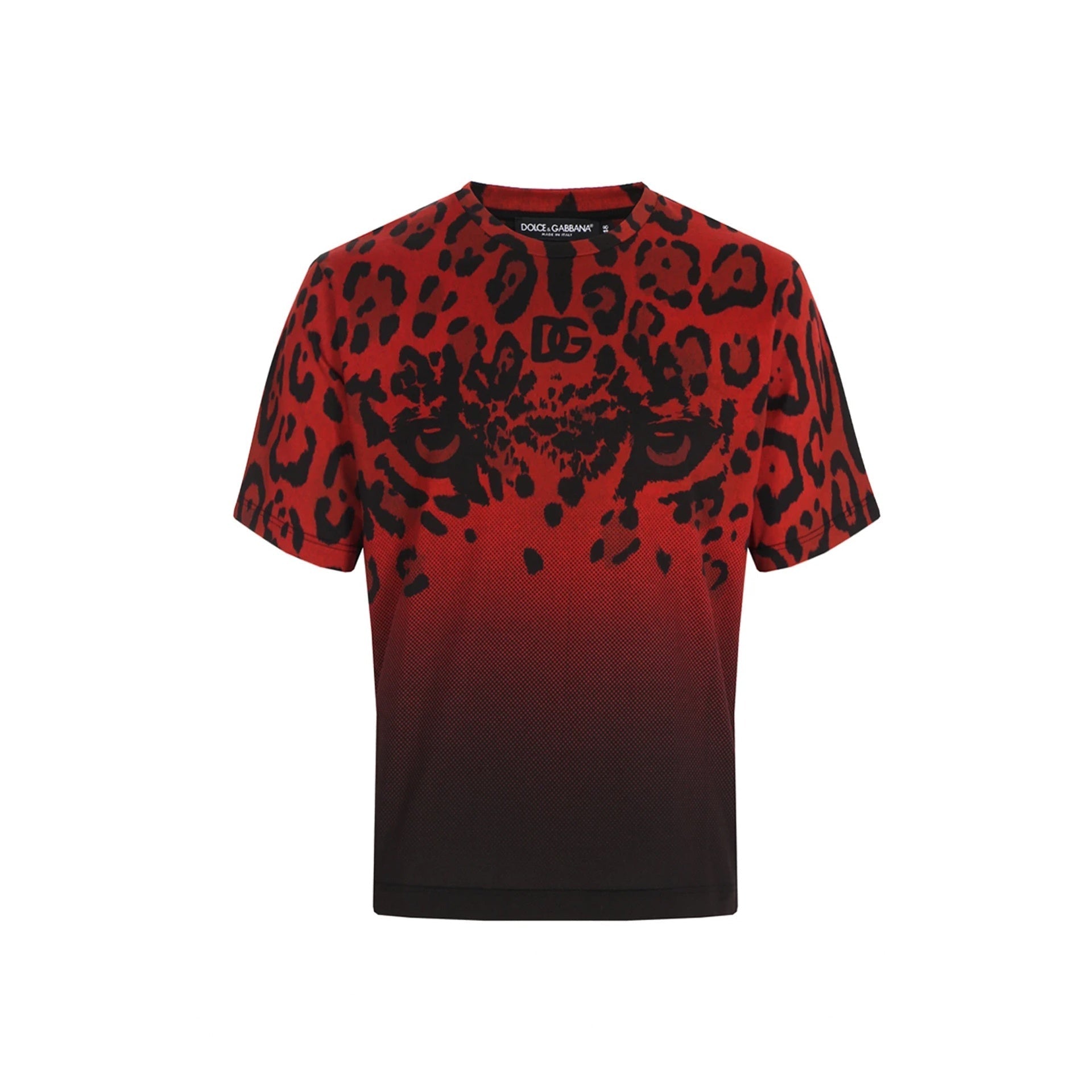 DOLCE & GABBANA-OUTLET-SALE-Dolce & Gabbana Animalier T-shirt-ARCHIVIST