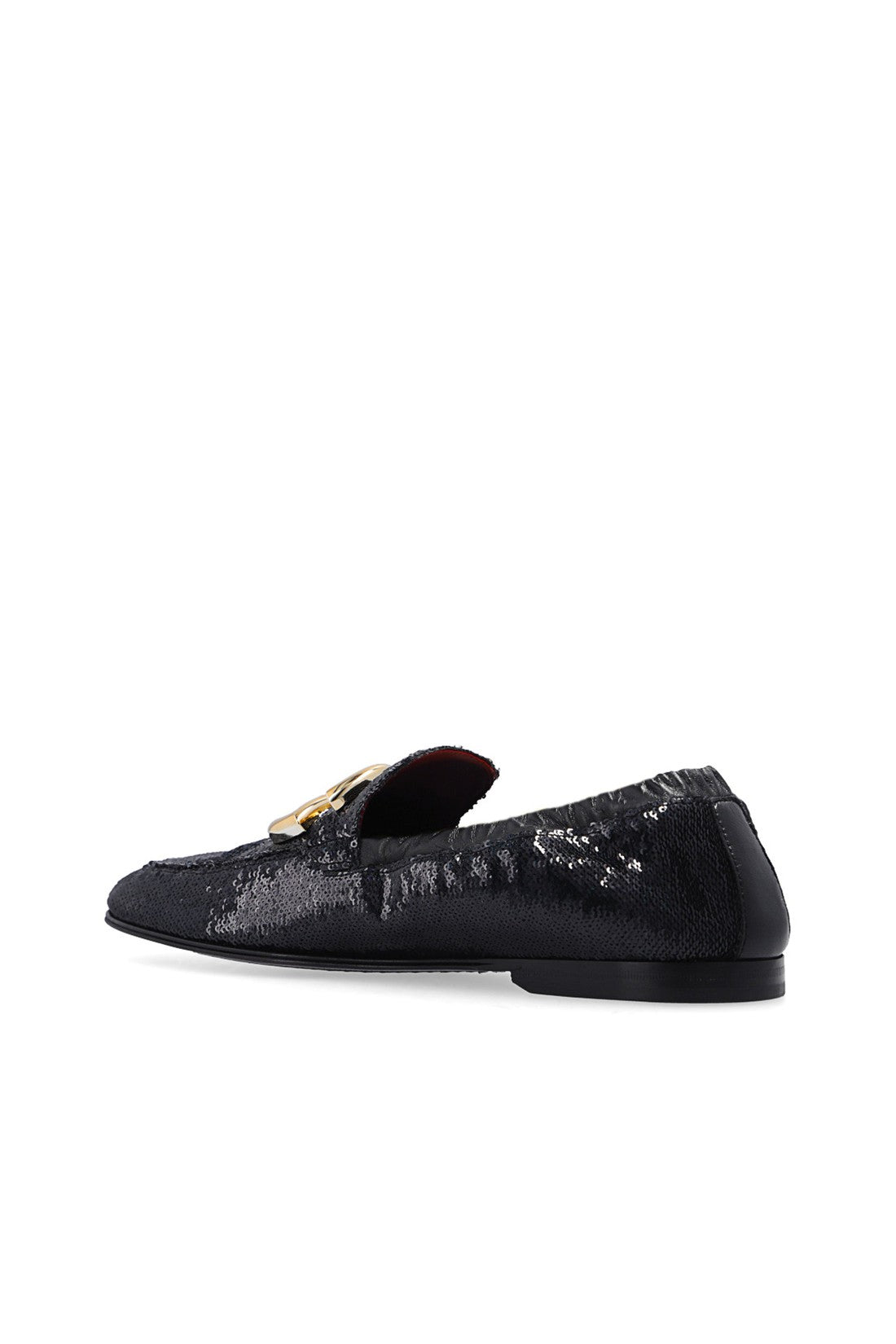 DOLCE & GABBANA-OUTLET-SALE-Dolce & Gabbana Ariosto Paillettes Loafers-ARCHIVIST