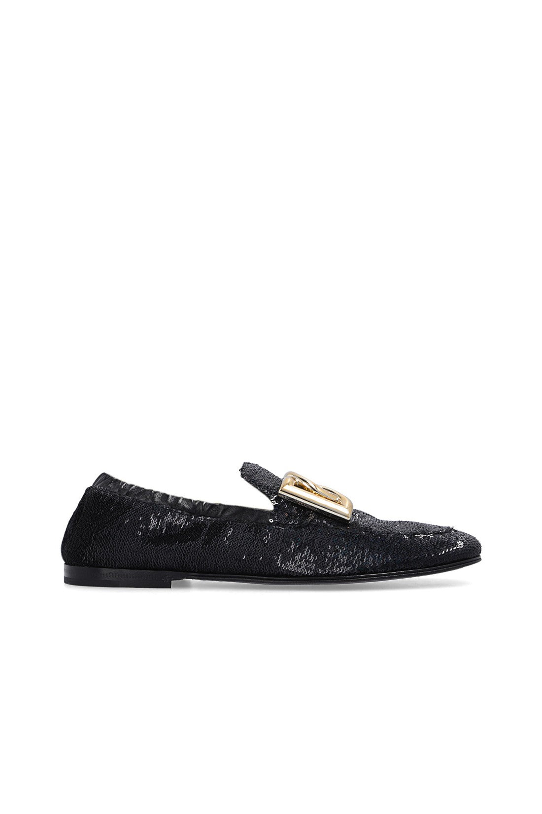 DOLCE & GABBANA-OUTLET-SALE-Dolce & Gabbana Ariosto Paillettes Loafers-ARCHIVIST