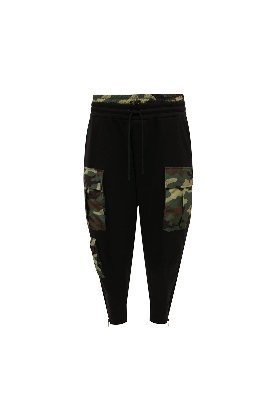 DOLCE & GABBANA-OUTLET-SALE-Dolce & Gabbana Camo Sweatpants-ARCHIVIST