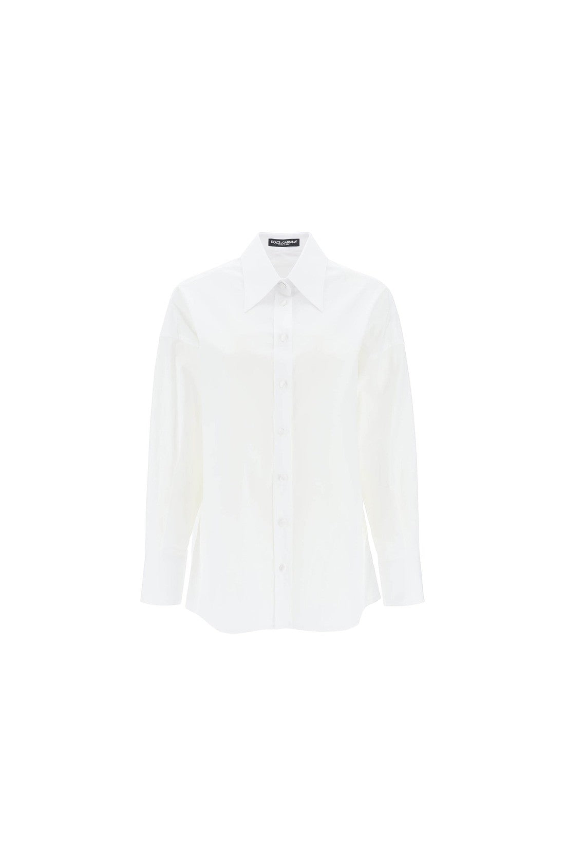 DOLCE & GABBANA-OUTLET-SALE-Dolce & Gabbana Cotton Shirt-ARCHIVIST